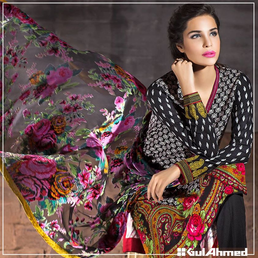 Gul Ahmed Winter Collection 2015 (7)