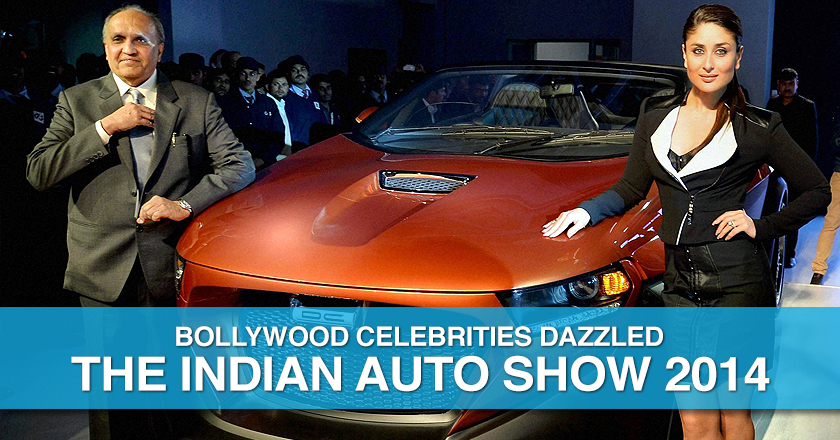 Indian AutoExpo 2014 Bollywood Celebs and Concept Cars