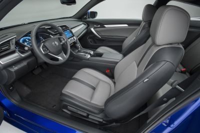 Inside the 2016 Honda Civic Coupe