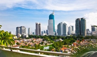 Jakarta Indonesia Skyline