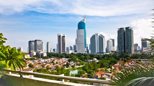 Jakarta Indonesia Skyline