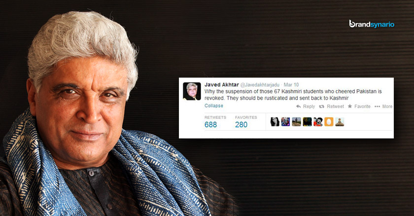Javed Akhtar calls Kashmiri