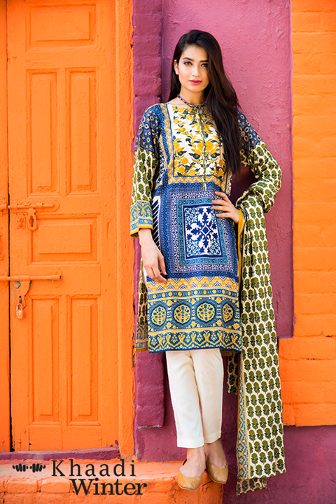 Khaadi Linen Winter Collection 2015 (7)