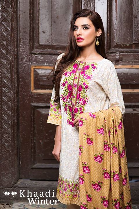 Khaadi Linen Winter Collection 2015 (2)