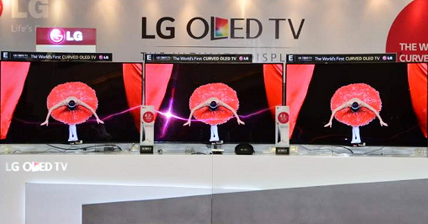 LG Curved OLED TV