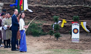 Kate-and-William in Bhutan
