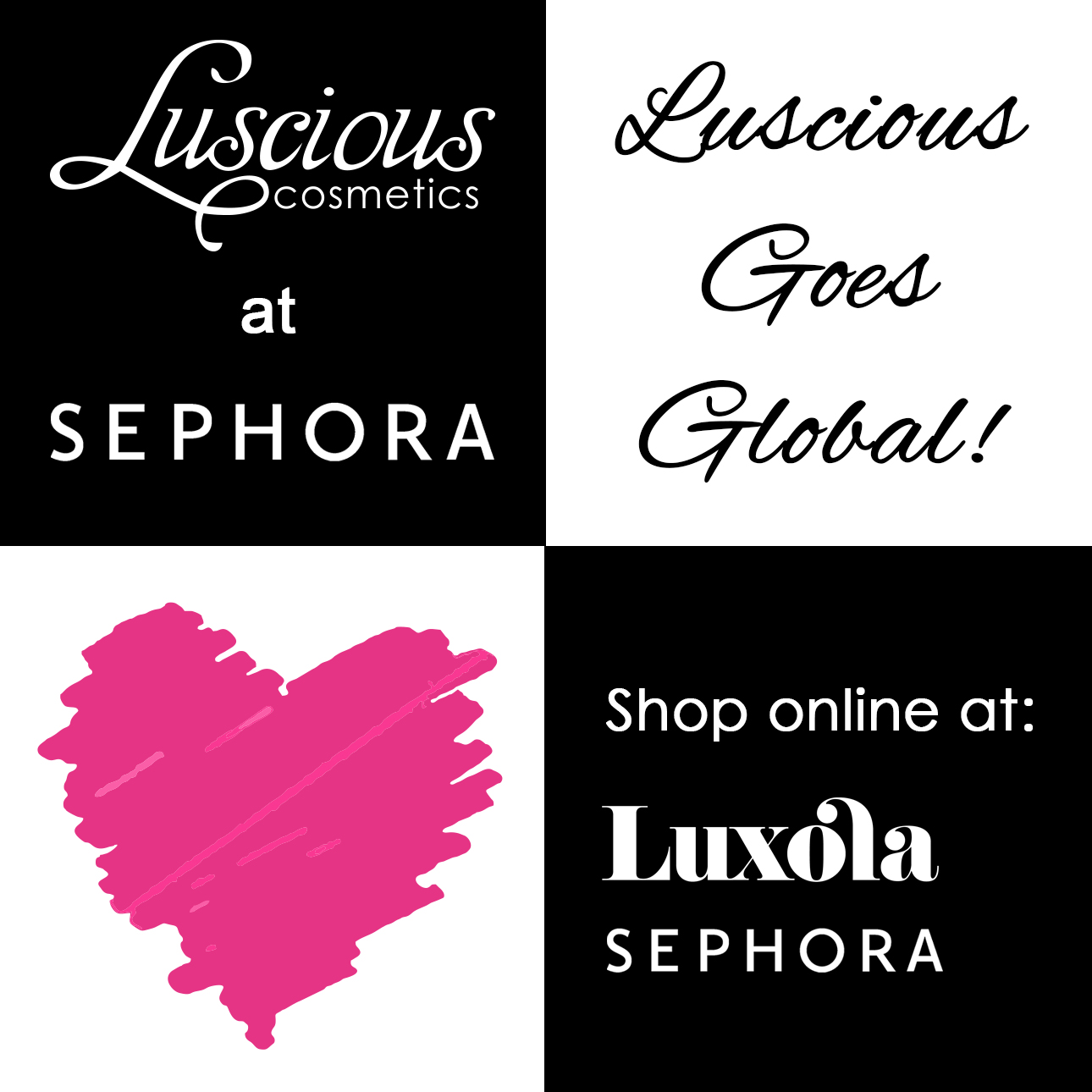 Luscious Cosmetics goes global [F]