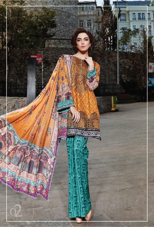 Maya Ali Stuns in the Latest MARIA.B. Linen 2016 Collection - Brandsynario