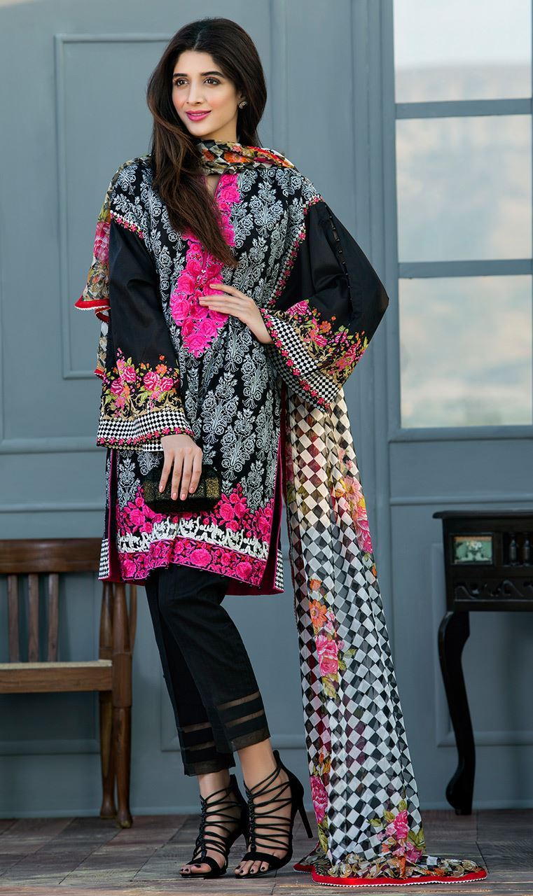 Orient Textiles Lawn Collection 2017 3 piece