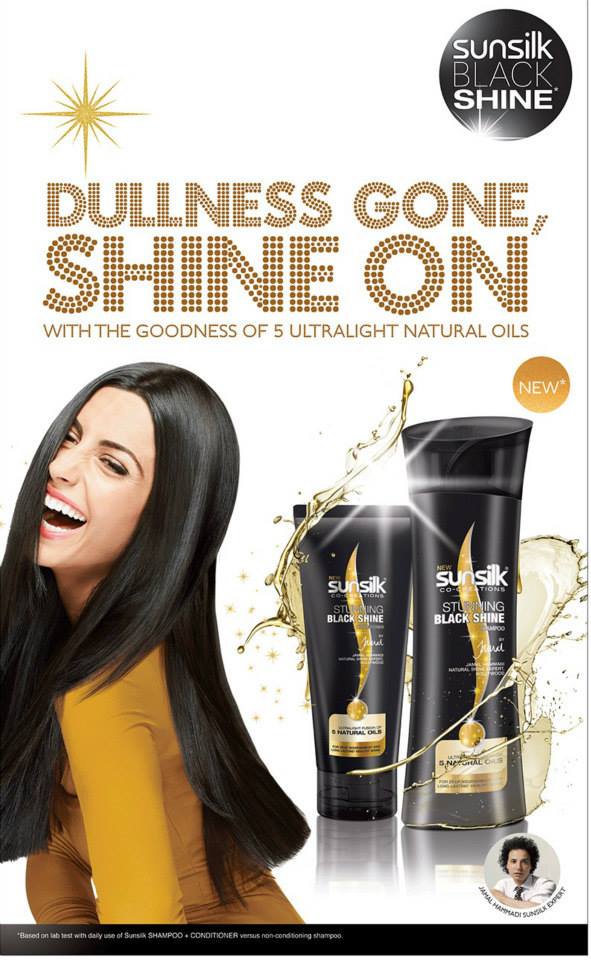 Sunsilk Black Shine - Print Ad February 2014 - Brandsynario