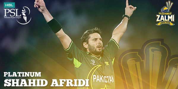 Shahid Afridi PSL T20