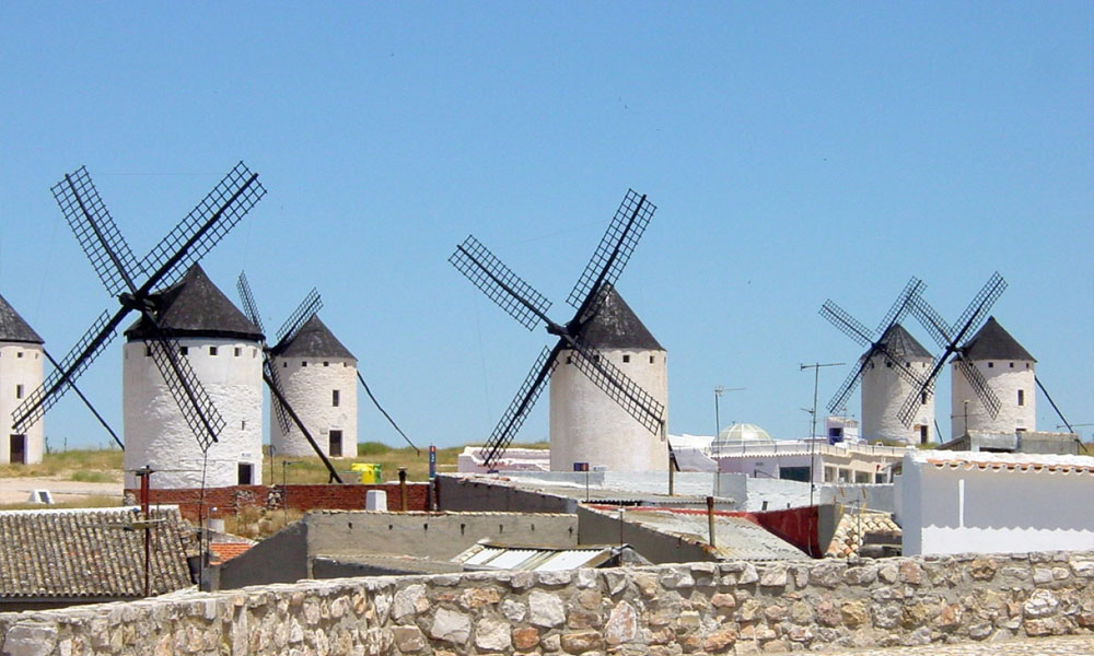 Windmills in Spain