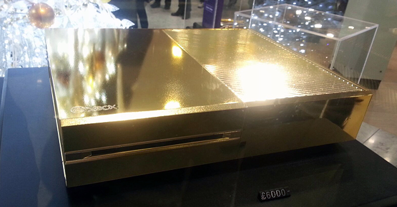 Xbox One Gets a Premium Gold Plated Look