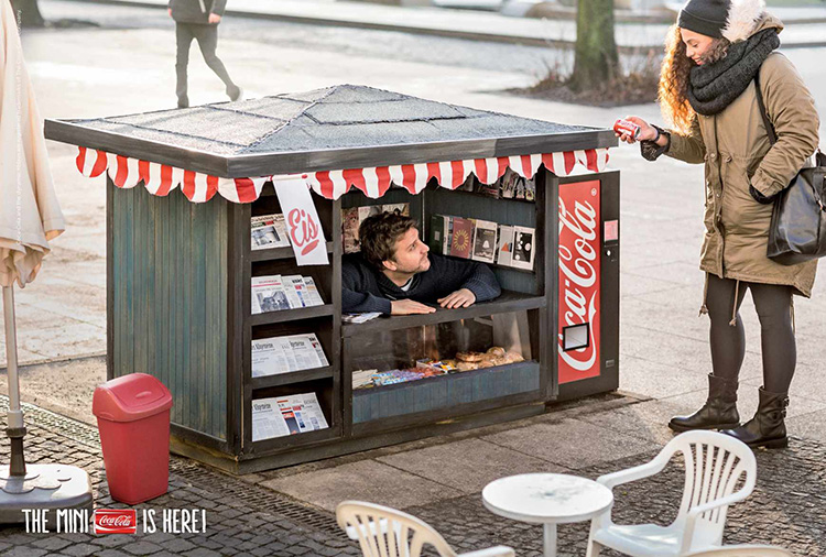 Coke mini kiosk