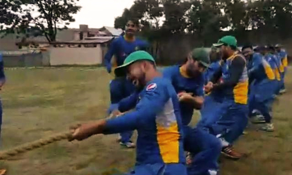 Pakistan cricket army training