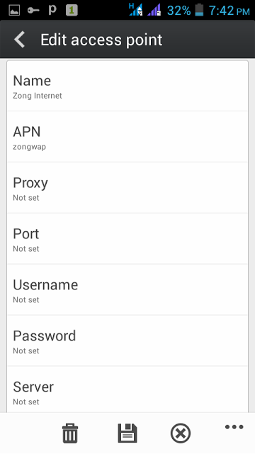Setting Internet Gratis / Q Mobile 3G Internet Settings to Activation
