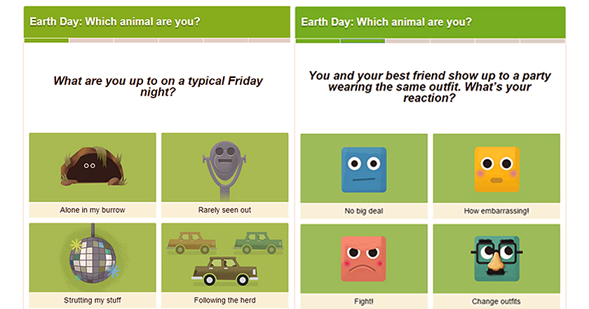 Google's Earth Day Doodle & Quiz 2015 - Brandsynario