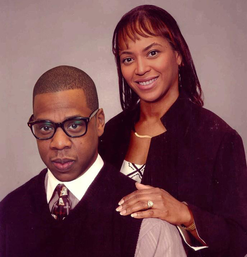 The Queen B - Beyonce With Her Rapper Husband, Jay-Z