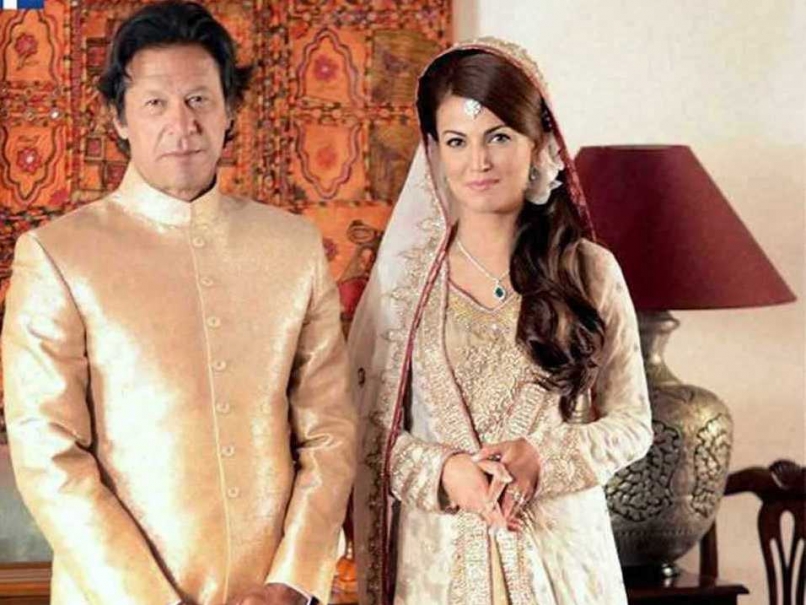 imran khan and reham khan wedding picture