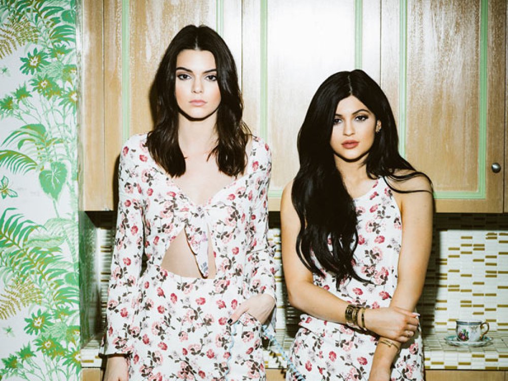 Kendall & Kylie Jenner Pacsun Valentine's Day Campaign