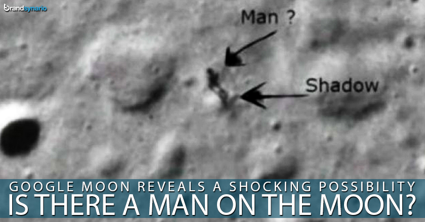 man on moon