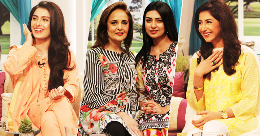 pakistani-celebrities-on-hina-bayat-show