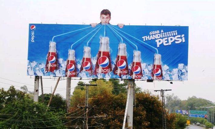 Grab a Thandi Pepsi OOH