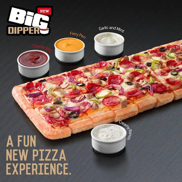 Pizza Hut Pakistan Launches The Big Dipper Pizza Brandsynario