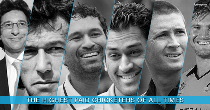Ten Richest Cricketers