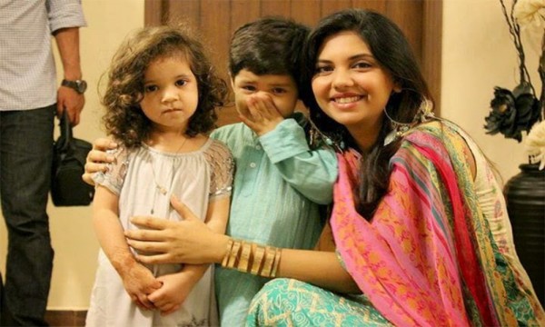 Sunita Marshall with Kids