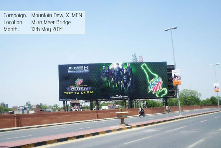 Mountain dew campaign X men